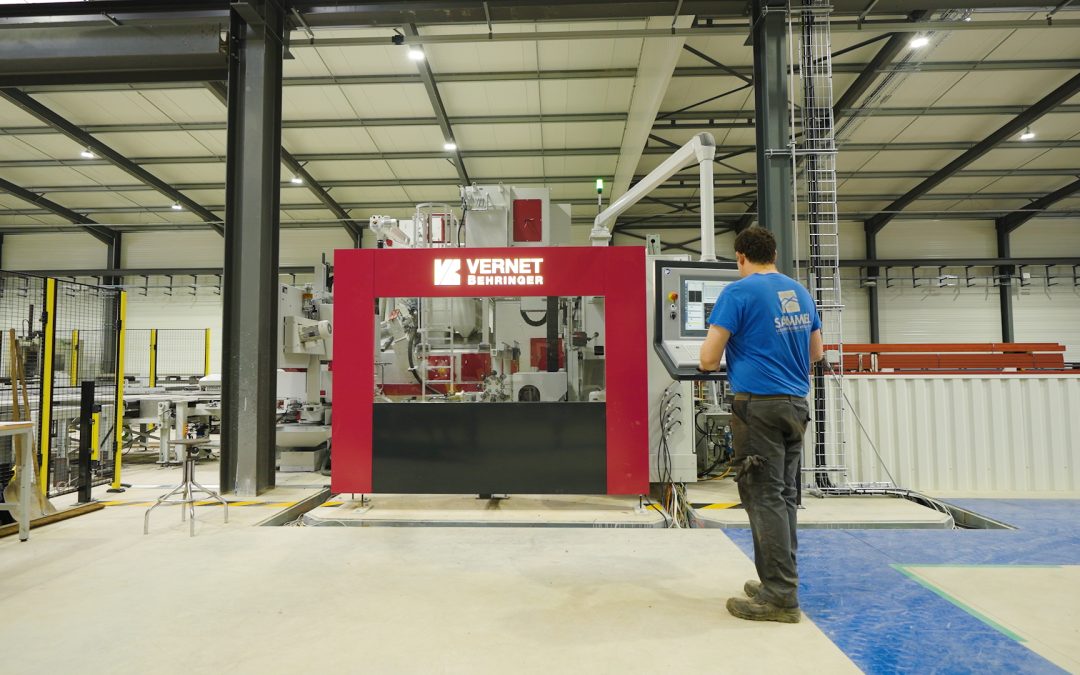 Ligne débit perçage Vernet-Behringer